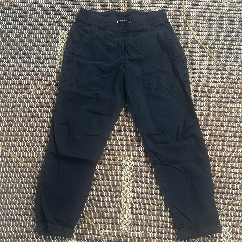 James Perse Black Track Pants